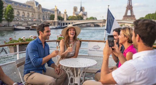 Découvrez le bateau à Paris de Bateaux Parisiens : croisières inoubliables