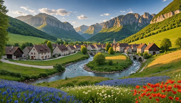 Plus beaux sites naturels de france : paysages préservés, biodiversité avec ciela village
